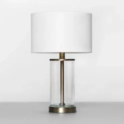 Fillable Accent With USB Table Lamp Brass - Threshold™ -Threshold Living Deals GUEST 028677c1 8e8e 411c 9170 eb15b6148fd1