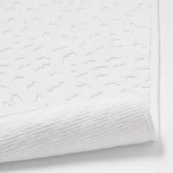 20"x32" Snow Leopard Bath Mat White - Threshold™ -Threshold Living Deals GUEST 061081fd 83d9 4466 b62d ad837060f183