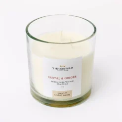 Clear Glass Santal & Ginger Candle White - Threshold™ Designed With Studio McGee -Threshold Living Deals GUEST 133d9fdf 67f9 454f bb07 36d647d7b08b
