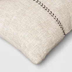 Oversized Stitched Lumbar Throw Pillow Neutral - Threshold™ 6 Oversized Stitched Lumbar Throw Pillow Neutral - Threshold™ -Threshold Living Deals GUEST 1b3e6912 537b 4a18 a3c5 485cfb4f0792