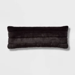 Oversized Oblong Faux Fur Channeled Decorative Throw Pillow - Threshold™ -Threshold Living Deals GUEST 234ab344 e141 4454 a587 a020b4cdd397
