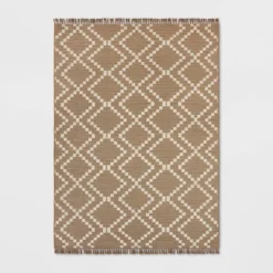 Check Diamonds Outdoor Rug Tan - Threshold™ -Threshold Living Deals GUEST 2abd2c8e 928f 4aad a501 58a5ed86f643