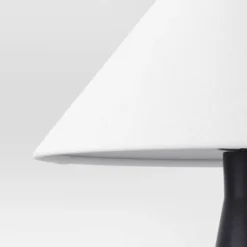 Ceramic Table Lamp With Tapered Shade Black (Includes LED Light Bulb) - Threshold™ -Threshold Living Deals GUEST 2f5353b0 5f4d 45e5 8276 0f240a50e418