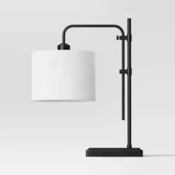 Knox Adjustable Shaded Table Lamp Black - Threshold™ -Threshold Living Deals GUEST 300007ce a81b 4fe4 9525 8347ceb40aeb
