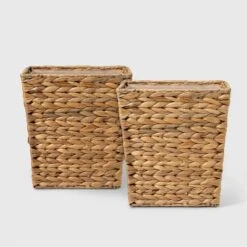 Light Weave Wastebasket Natural - Threshold™ -Threshold Living Deals GUEST 3bc675e6 5665 41bd 8dca f21123a12d02