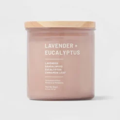 Glass Jar Lavender And Eucalyptus Candle - Threshold™ 7 Glass Jar Lavender And Eucalyptus Candle - Threshold™ -Threshold Living Deals GUEST 3db36f68 f2c9 4561 a858 68d6584366c0