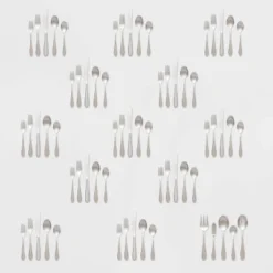65pc Luxor 18/10 Stainless Steel Flatware Set - Threshold Signature™ -Threshold Living Deals GUEST 41d60587 a808 4e95 9574 f4d6fbdbb38c