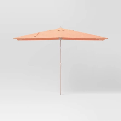 10'x6' Rectangular Market Patio Umbrella - Light Wood Pole - Threshold™ 17 10'x6' Rectangular Market Patio Umbrella - Light Wood Pole - Threshold™ - Image 17