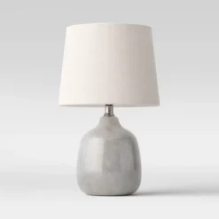 Assembled Ceramic Table Lamp Gray - Threshold™ -Threshold Living Deals GUEST 43f55026 adf3 4fce aed3 817994ff6d0e