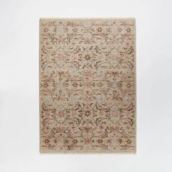Rockland Hand Knotted Distressed Persian Style Rug Ivory - Threshold™ Designed With Studio McGee -Threshold Living Deals GUEST 461c3425 35f3 4272 bdec cfd5c825b076