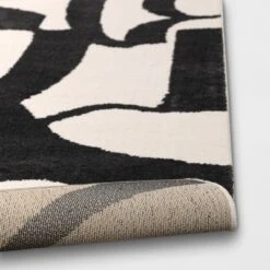 Abstract Inkblot Rug Black/White - Threshold™ -Threshold Living Deals GUEST 4794689c 040b 444b b960 d50b9ba49a0e