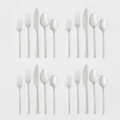 20pc Valona 18/10 Stainless Steel Flatware Set - Threshold Signature™ -Threshold Living Deals GUEST 4c3f9743 f23d 47ec bf0b eb70275ae225