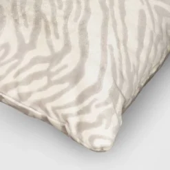 Velvet Jacquard Zebra Lumbar Throw Pillow - Threshold™ -Threshold Living Deals GUEST 4e0909c6 5960 4917 9d53 b5ab55a3111d