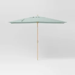 10'x6' Rectangular Market Patio Umbrella - Light Wood Pole - Threshold™ 27 10'x6' Rectangular Market Patio Umbrella - Light Wood Pole - Threshold™ -Threshold Living Deals GUEST 4f2b0fba 618c 43dd ae78 b014edf01852