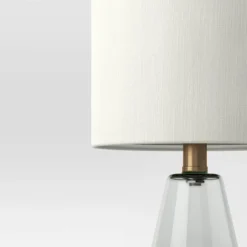 Glass Cone Mini Table Lamp Clear - Threshold™ -Threshold Living Deals GUEST 513bc511 5a10 46bd 83a8 97c5c75183f8