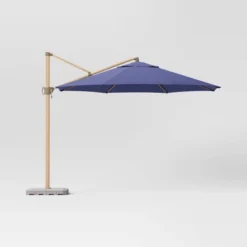 11'x11' Offset Patio Umbrella - Light Wood Pole - Threshold™ -Threshold Living Deals GUEST 544e7160 2f43 42b7 962e 5e64fe35ebc3