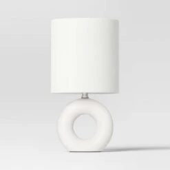 Abstract Ceramic Mini Table Lamp White - Threshold™ -Threshold Living Deals GUEST 547e7228 701a 4f70 910a f62eefa80d54
