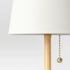 Mini Rattan Wrap Stick Table Lamp Brass - Threshold™ 6 Mini Rattan Wrap Stick Table Lamp Brass - Threshold™ -Threshold Living Deals GUEST 63dbdd05 9611 477a a830 058260853096