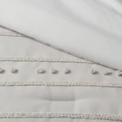 4pc Clipped Stripe Poms Comforter Bedding Set - Threshold™ 8 4pc Clipped Stripe Poms Comforter Bedding Set - Threshold™ -Threshold Living Deals GUEST 6474436f 0746 4a2d 8720 5e4921bc6129