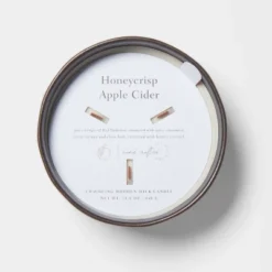 16oz Blackened Bowl Ceramic With Multi Woodwick And Dustcover Honeycrisp Apple Cider Candle Black - Threshold™ -Threshold Living Deals GUEST 662f18f4 1b1d 4e09 b36e c380ba647f31