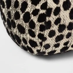 Bolster Jacquard Leopard Decorative Throw Pillow Black/Natural - Threshold™ -Threshold Living Deals GUEST 6634146b 116e 493b 977c d94a11830960