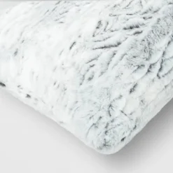 Tipped Snow Leopard Faux Fur Square Throw Pillow - Threshold™ 7 Tipped Snow Leopard Faux Fur Square Throw Pillow - Threshold™ -Threshold Living Deals GUEST 668d17e8 01a5 40e8 86ab 0b7c616c19dd