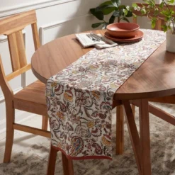Threshold Living Deals 5 14"x72" Table Runner 'Paisley' - Threshold™
