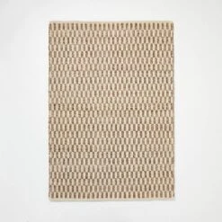 Checkered Stripe Rug Brown - Threshold™ Designed With Studio McGee -Threshold Living Deals GUEST 717c7841 3032 4250 850a 76c5ab372d6b