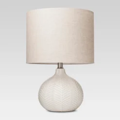 Textured Ceramic Accent Lamp Cream - Threshold™ -Threshold Living Deals GUEST 755a0d43 5e83 4582 a96a d96f0a939760