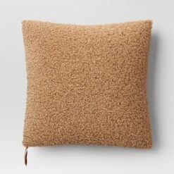 Oversized Teddy Boucle Toss Square Throw Pillow - Threshold™ -Threshold Living Deals GUEST 77449c5a 0a18 403e 83a5 7f14edefb080