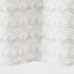 Block Print Scallop Shower Curtain Aqua Blue - Threshold™ -Threshold Living Deals GUEST 778a054f a5b3 486b 8a5e 47632fd96cbf