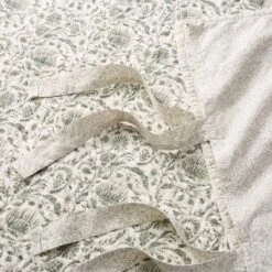 Decorative Border Cotton Slub Print Quilt Sham Light Teal Green – Threshold™ Designed With Studio McGee -Threshold Living Deals GUEST 7da2310f 9a9a 4922 940b 19621706c56e