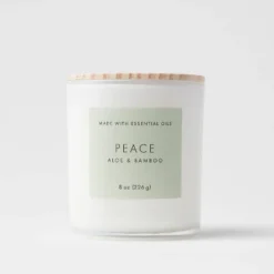 Wood Lidded Glass Wellness Peace Candle - Threshold™ -Threshold Living Deals GUEST 7dafd42c 8838 4237 adb0 5f8c4050c49a