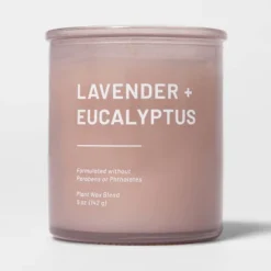 Glass Jar Lavender And Eucalyptus Candle - Threshold™ 8 Glass Jar Lavender And Eucalyptus Candle - Threshold™ -Threshold Living Deals GUEST 809cac14 c554 458a 8774 49a2f6be7e7b