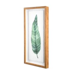 (Set Of 3) 28"x12" Framed Leaves Decorative Wall Art White - Threshold™ -Threshold Living Deals GUEST 8176423f 41b8 4092 bb29 d3a72d0feae8