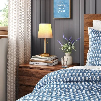 Mini Rattan Wrap Stick Table Lamp Brass - Threshold™ 1 Mini Rattan Wrap Stick Table Lamp Brass - Threshold™