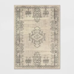 Hancock Distressed Center Motif Rug Beige - Threshold™ -Threshold Living Deals GUEST 83a3285f 266c 4fe0 977c ecd0bb0848d3