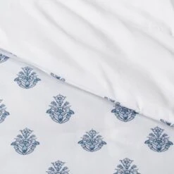 5pc Block Print With Border Comforter Bedding Set White/Blue - Threshold™ 9 5pc Block Print With Border Comforter Bedding Set White/Blue - Threshold™ -Threshold Living Deals GUEST 87dd5d83 f936 452c b43a 910fde851cfd