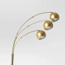 Span 3-Head Metal Globe Floor Lamp Brass - Threshold™ 6 Span 3-Head Metal Globe Floor Lamp Brass - Threshold™ -Threshold Living Deals GUEST 8e157d15 c278 49ac 9708 273e760dcead