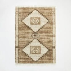 Double Medallion Persian Style Rug Tan - Threshold™ Designed With Studio McGee -Threshold Living Deals GUEST 97cac890 26d8 4ae1 8521 544e554d1190