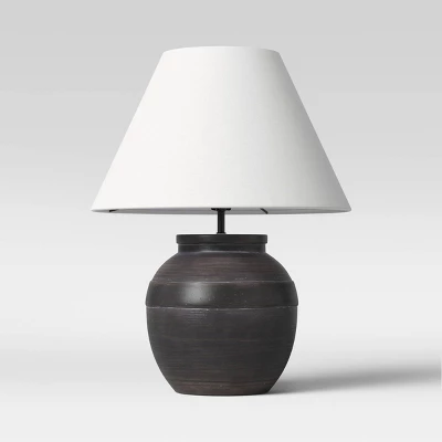 Large Ceramic Table Lamp Black - Threshold™ 5 Large Ceramic Table Lamp Black - Threshold™ - Image 5