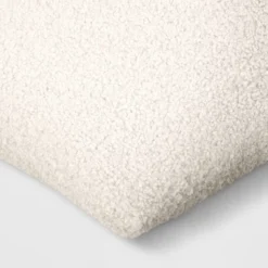 Oversized Teddy Boucle Toss Square Throw Pillow - Threshold™ -Threshold Living Deals GUEST a26ab696 c541 4a31 bda7 7e21e84b5160