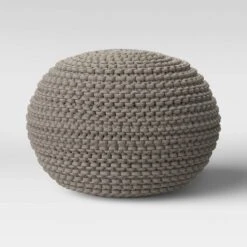 Cloverly Chunky Knit Pouf - Threshold™ -Threshold Living Deals GUEST a61f3344 e136 4fa9 a039 22e9c3a9de7f