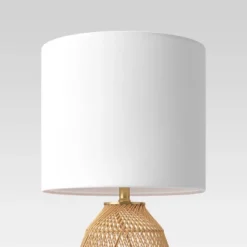 Rattan Diagonal Weave Table Lamp Tan - Opalhouse™ 8 Rattan Diagonal Weave Table Lamp Tan - Opalhouse™ -Threshold Living Deals GUEST ae342a7a 8123 45d0 8e48 8c18d622381b