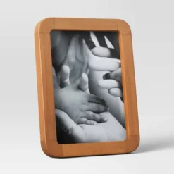 Rounded Corner Medium Wood Single Image Table Frame Brown - Threshold™ -Threshold Living Deals GUEST aeaeb5b7 44c7 47fb 8eca 6a931e23c090