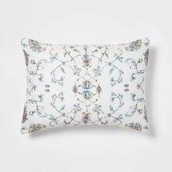 5pc Floral Border Print Comforter Bedding Set Blue/Pink/Yellow - Threshold™ -Threshold Living Deals GUEST b100c6a5 e1bc 49cc bb5b 2fda763f0311