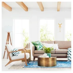 Oak Wood Tripod Floor Lamp Dark Brown - Threshold™ -Threshold Living Deals GUEST b186c1da ecf2 4f12 8b8d 1b1894f1a5c5