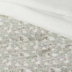 8pc Printed Floral With Border 8pc Comforter Set Green - Threshold™ -Threshold Living Deals GUEST b4f662cd 1e05 4b0c bb8c 89aab6a90c31