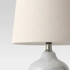Assembled Ceramic Table Lamp Gray - Threshold™ -Threshold Living Deals GUEST b5840a57 b2c1 4e90 b715 6f6af5e82654