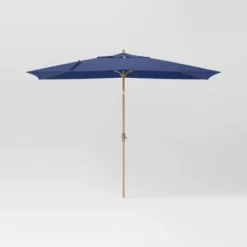 10'x6' Rectangular Market Patio Umbrella - Light Wood Pole - Threshold™ 37 10'x6' Rectangular Market Patio Umbrella - Light Wood Pole - Threshold™ -Threshold Living Deals GUEST b8c26b10 00c5 4915 be62 3be6d312aa36